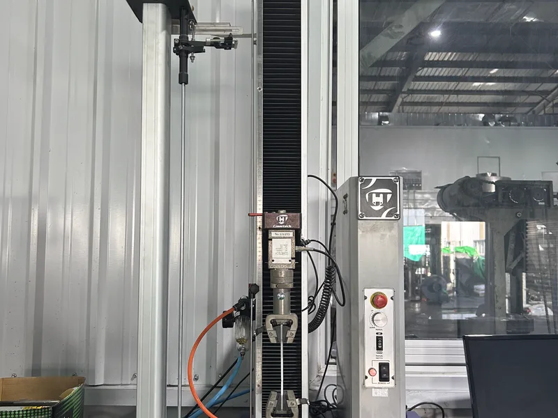 Tensile and elongation test